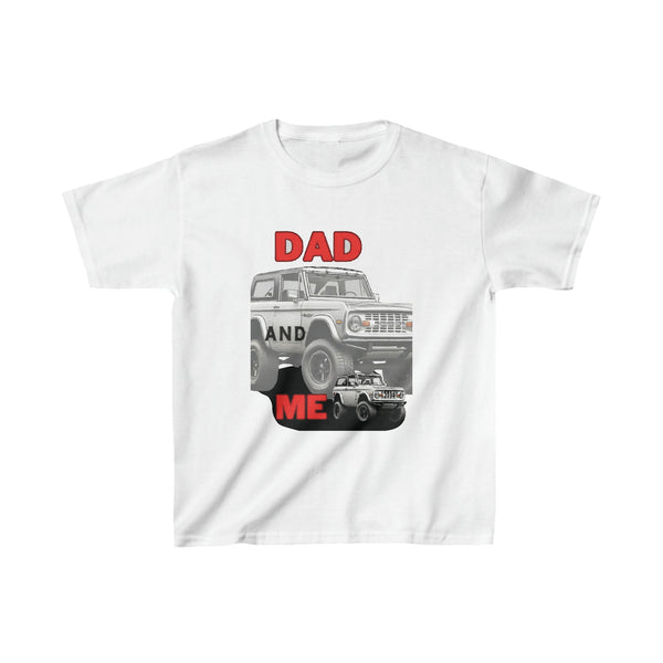 Dad and Me Tshirt  Kids Heavy Cotton