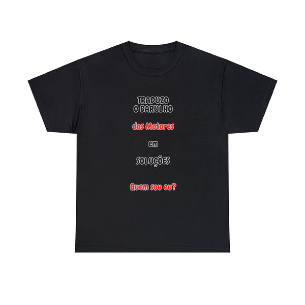 Quem traduz o barulho em soluções TShirt  Unisex