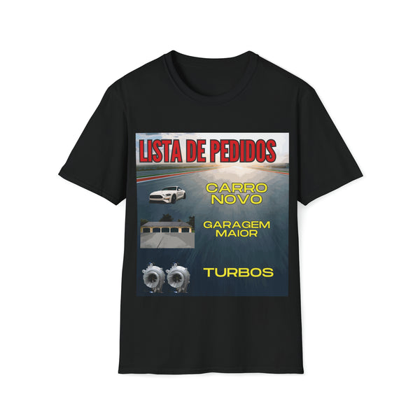 Lista de pedidos T-Shirt  Unisex