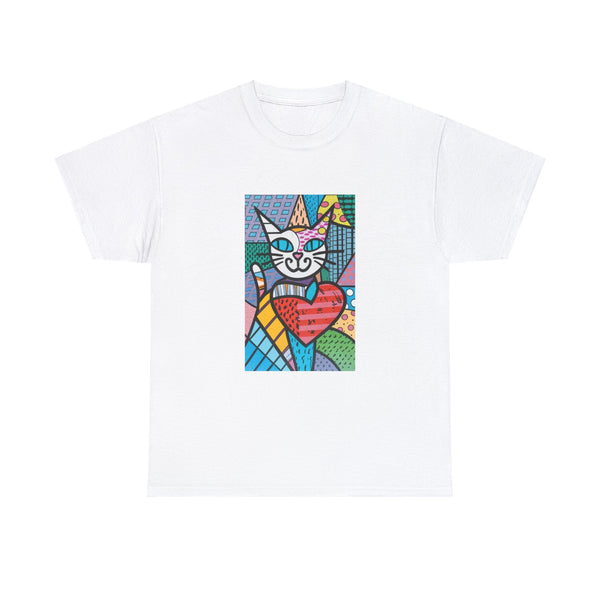 Shiva the CAT Unisex Heavy Cotton Tee