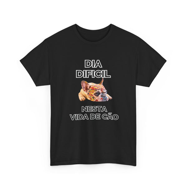 Vida de cão Unisex Heavy Cotton Tee