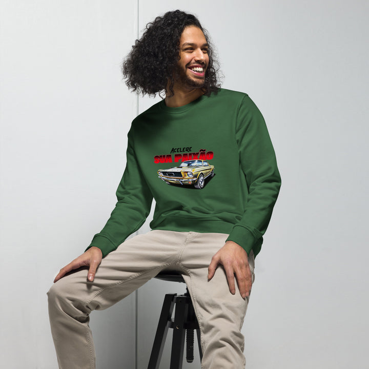 Organic Fabric Unisex Sweatshirt | Eco-Friendly Style | All Print